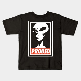 PROBED obey-style Kids T-Shirt